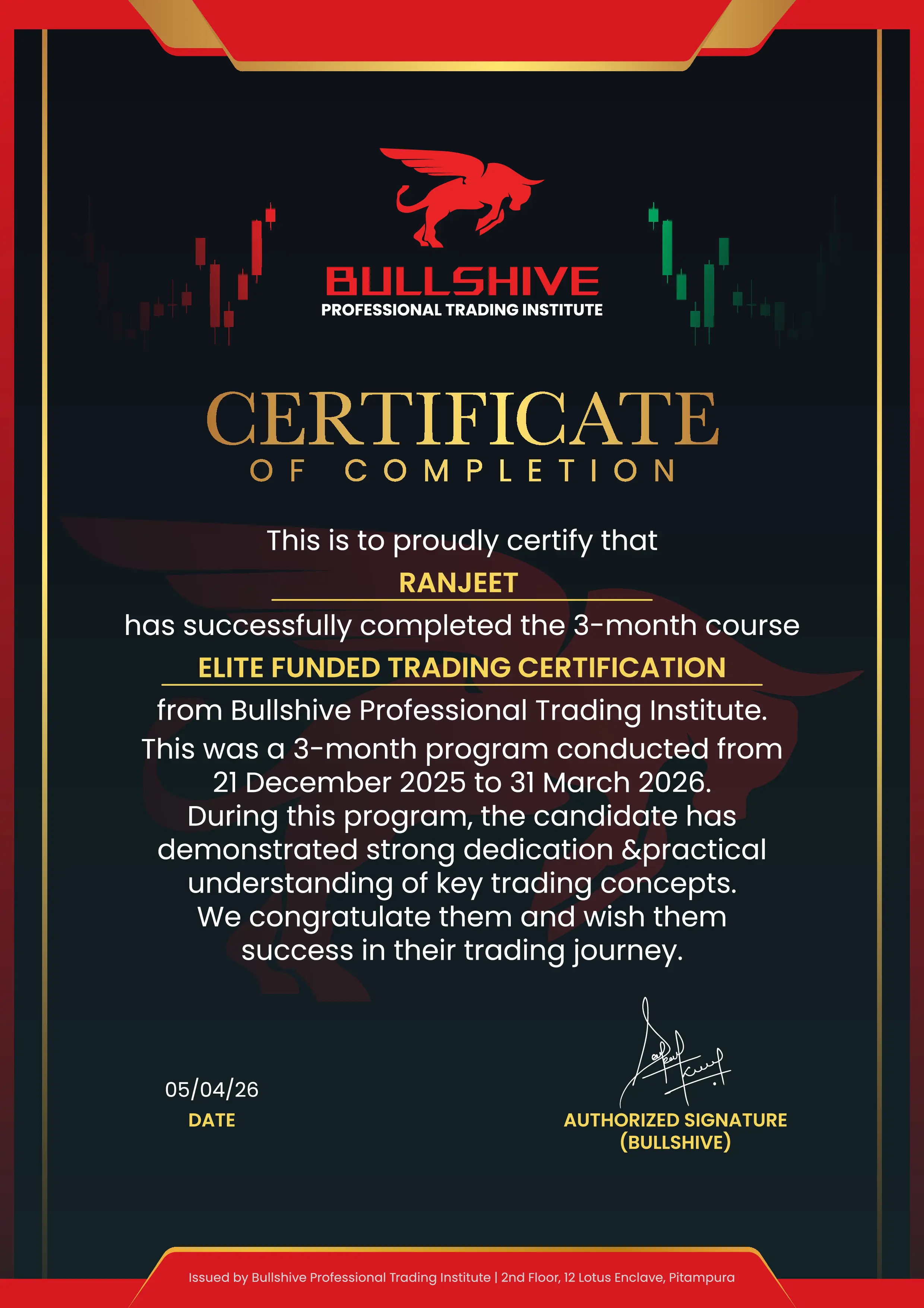 Certificate 3