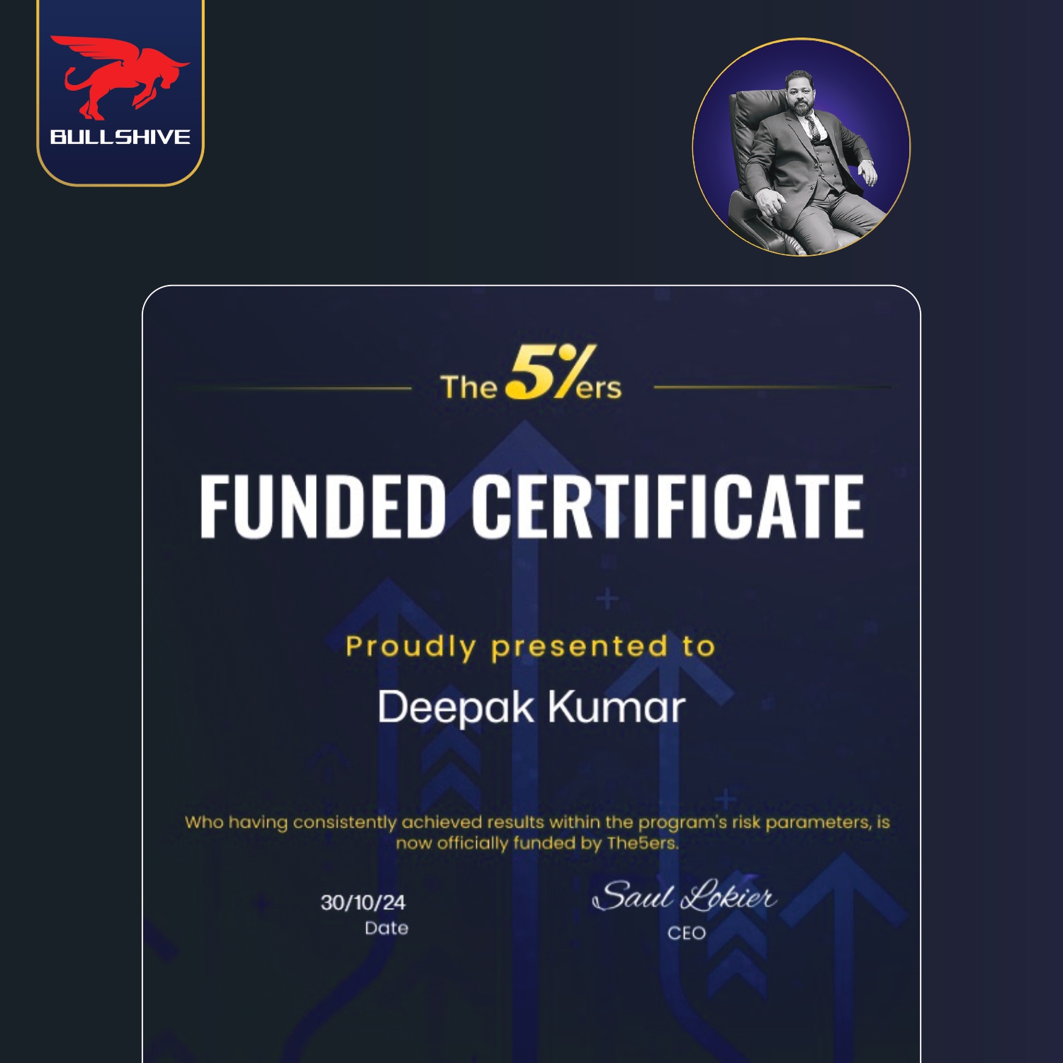 Funded Certificate 5