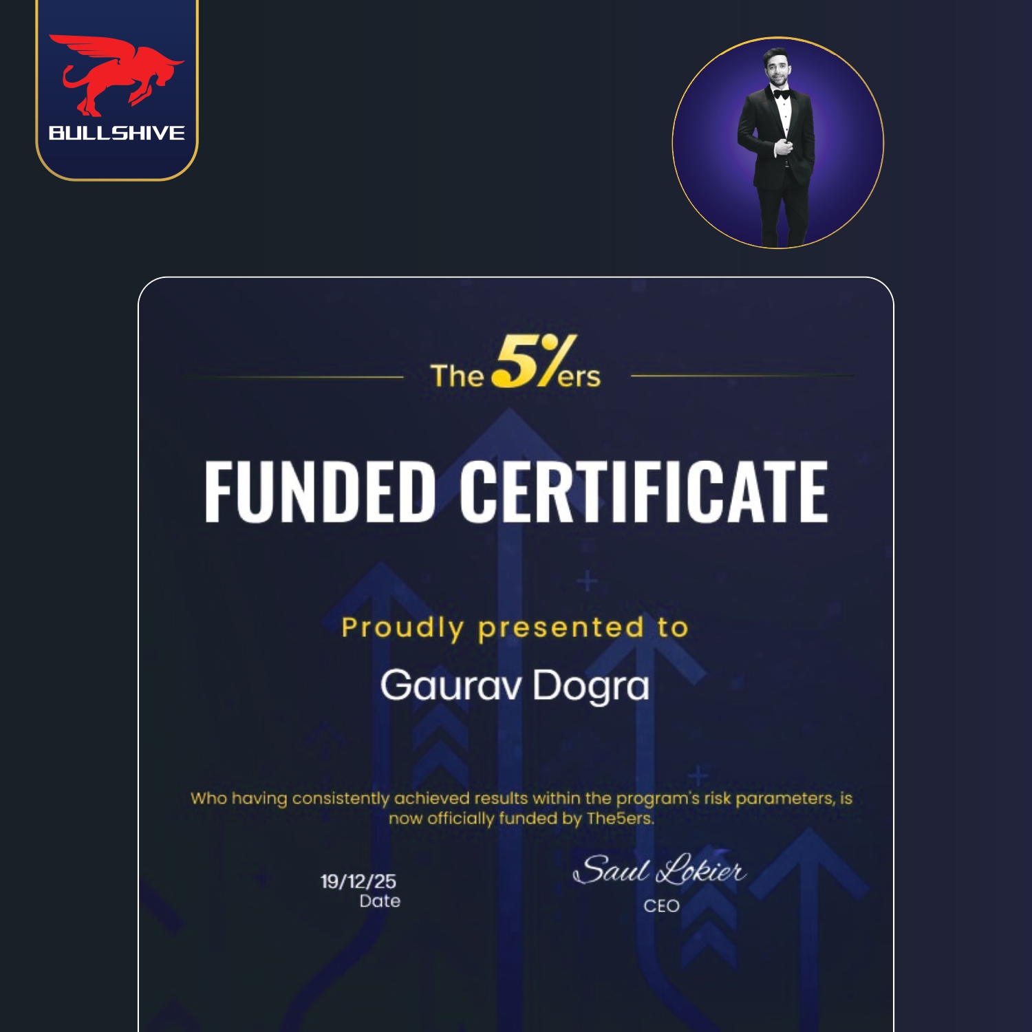 Funded Certificate 8